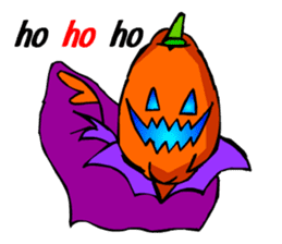 Halloween Scary Helloween Pumpkin Head sticker #2372970