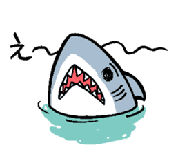 Mr.Great white shark sticker #2373394