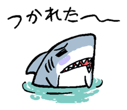 Mr.Great white shark sticker #2373408