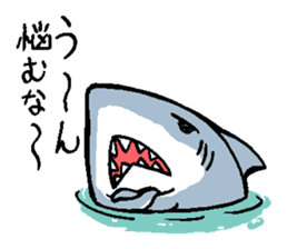 Mr.Great white shark sticker #2373409