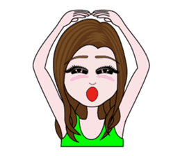 KOH's every day & My friend MOKA The 2nd sticker #2373460