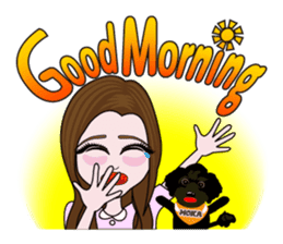 KOH's every day & My friend MOKA The 2nd sticker #2373464