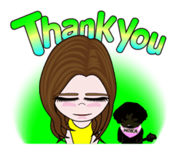 KOH's every day & My friend MOKA The 2nd sticker #2373466