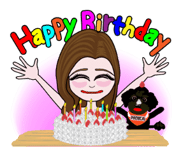 KOH's every day & My friend MOKA The 2nd sticker #2373467