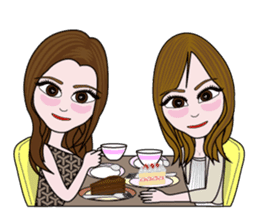 KOH's every day & My friend MOKA The 2nd sticker #2373471