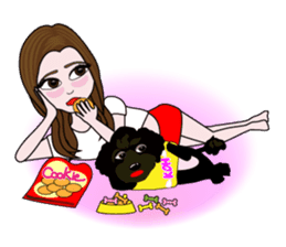 KOH's every day & My friend MOKA The 2nd sticker #2373474