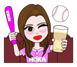 KOH's every day & My friend MOKA The 2nd sticker #2373477