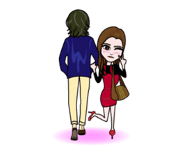 KOH's every day & My friend MOKA The 2nd sticker #2373481