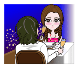 KOH's every day & My friend MOKA The 2nd sticker #2373483