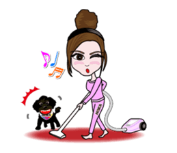 KOH's every day & My friend MOKA The 2nd sticker #2373487