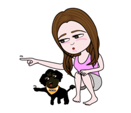 KOH's every day & My friend MOKA The 2nd sticker #2373489