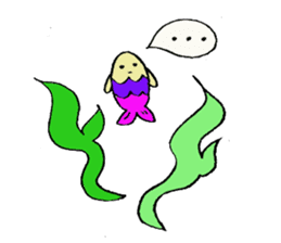 plump merman sticker #2373503