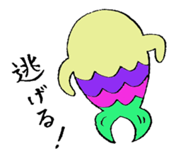 plump merman sticker #2373504