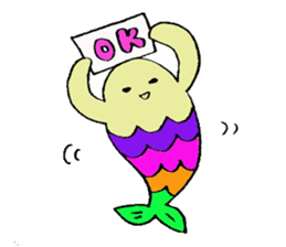 plump merman sticker #2373508