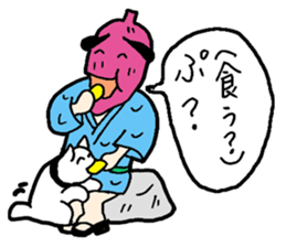 Sweet potato Mr. Kagoshima valve sticker #2373753