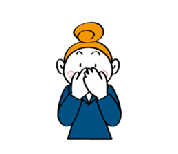 Woman's mind Business life sticker #2373829