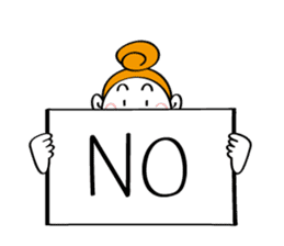 Woman's mind Business life sticker #2373842