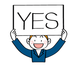 Woman's mind Business life sticker #2373843