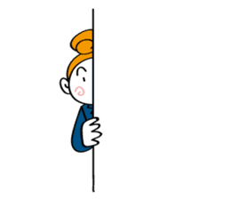 Woman's mind Business life sticker #2373852