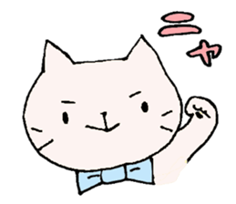 A boy like a dog, and a boy like a cat sticker #2374141