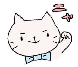 A boy like a dog, and a boy like a cat sticker #2374141