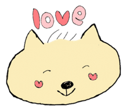 A boy like a dog, and a boy like a cat sticker #2374143