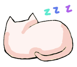 A boy like a dog, and a boy like a cat sticker #2374164