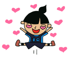 Volleyboll girl Nacchan sticker #2374225