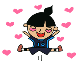 Volleyboll girl Nacchan sticker #2374225