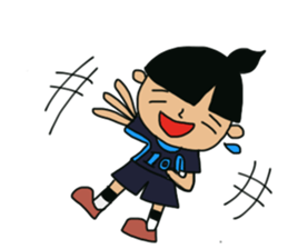 Volleyboll girl Nacchan sticker #2374231