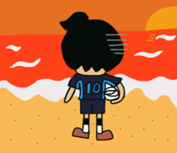 Volleyboll girl Nacchan sticker #2374232