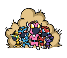 "Heroes kidoairaku" sticker #2374462