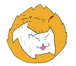 Cute cat "Nyanta" sticker #2374694
