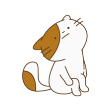 It is troublesome to move mimic muscles sticker #2374717