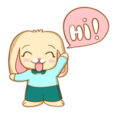 Cuddle Bunny Boo sticker #2374940