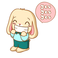 Cuddle Bunny Boo sticker #2374941