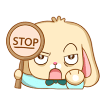 Cuddle Bunny Boo sticker #2374944