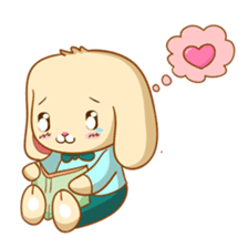 Cuddle Bunny Boo sticker #2374947