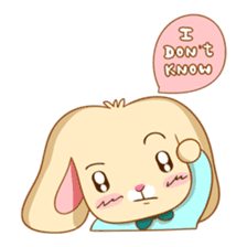 Cuddle Bunny Boo sticker #2374951