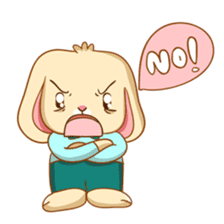 Cuddle Bunny Boo sticker #2374952