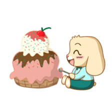 Cuddle Bunny Boo sticker #2374961