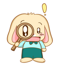 Cuddle Bunny Boo sticker #2374966