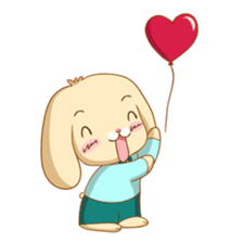 Cuddle Bunny Boo sticker #2374974