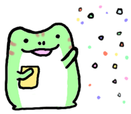 Lenny and Leo of the frog 2 sticker #2375740