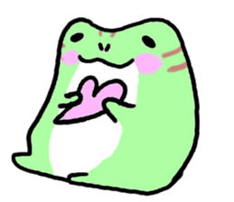 Lenny and Leo of the frog 2 sticker #2375749