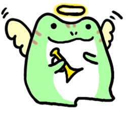 Lenny and Leo of the frog 2 sticker #2375754