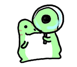 Lenny and Leo of the frog 2 sticker #2375768