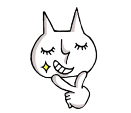 The science cat sticker #2376096