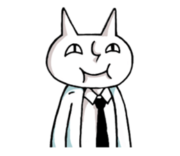 The science cat sticker #2376109