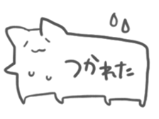 Balloon in the shape of cats sticker #2376537